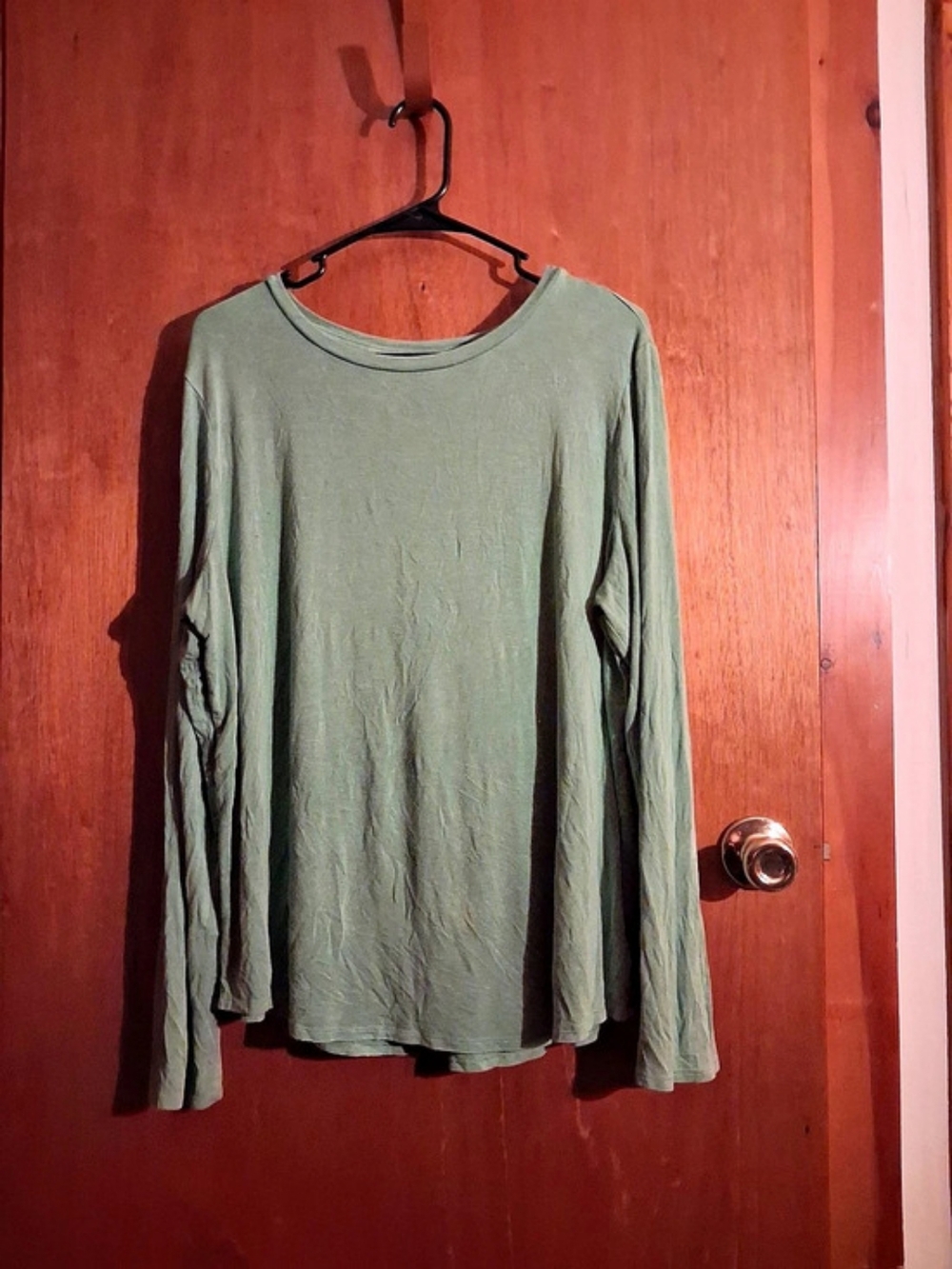 Long Sleeve Green Top